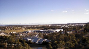 Mount Annan Shopping Centre from the air