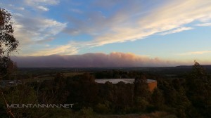 William Howe Reserve looking South towards Bargo 