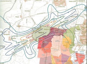 badgerys creek option a flight path