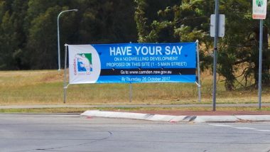 Mount-Annan-council-sign-DA